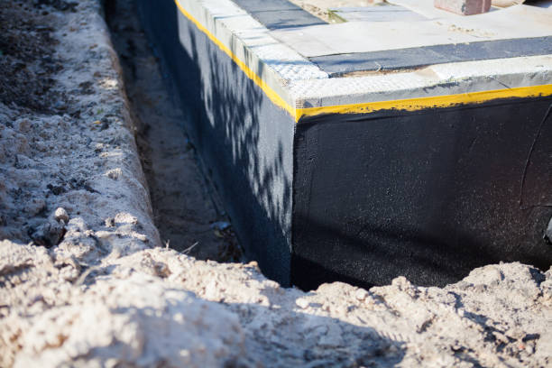 SJ Waterproofing Pros completing home waterproofing near West Lebanon, IN